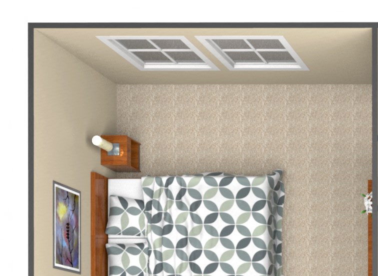 1-Bedroom floor plan